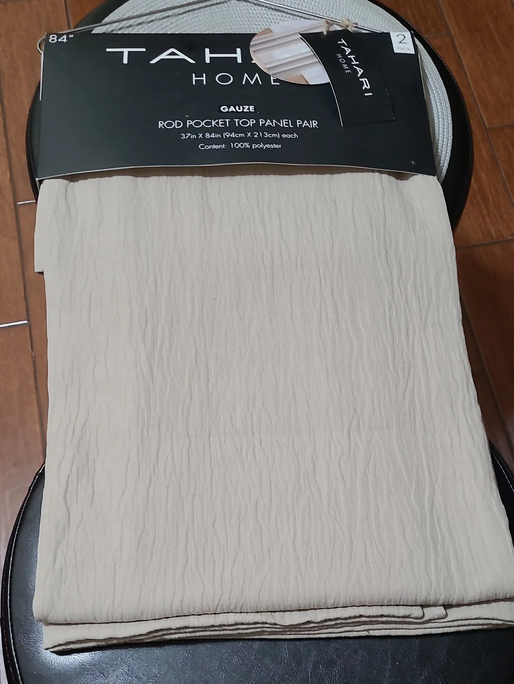 Tahari Gauze Rod Pocket Window Panels